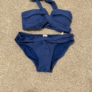 Seafolly Blue Bikini Set